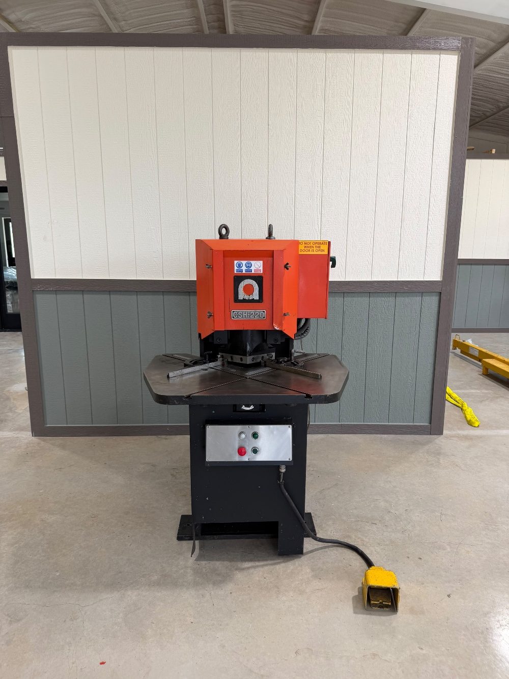 Amada CSH-220 Notching Machine for sale at Quinn Bros Industries, Spicewood Texas
