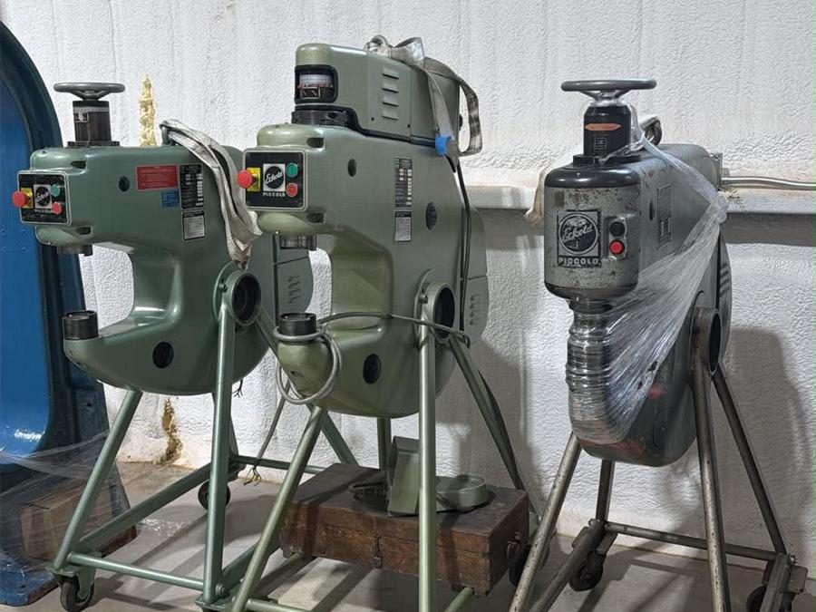 Eckold Kraftformer shrinking and stretching machine for sale at Quinn Bros Industries, Spicewood Texas