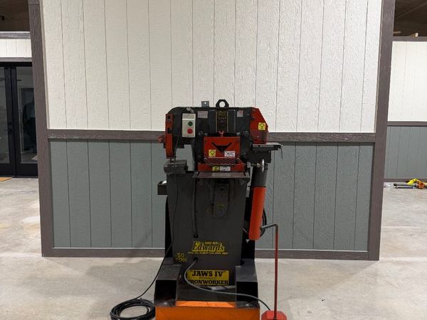 Edwards 50 Ton Ironworker for sale at Quinn Bros Industries, Spicewood Texas